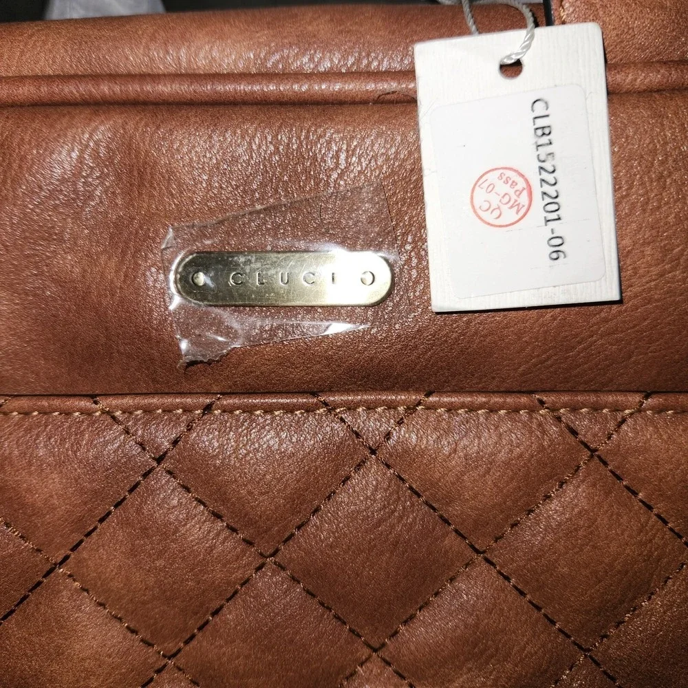 CLUCI Toiletry Bag Travel Bag with Hanging Hook Leather Makeup Cosmetic Bag...